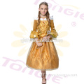Hot sale new design girls princess dress child fashion party long dress in stock